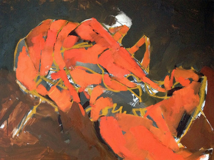 Picture of ABSTRACT LOBSTER I