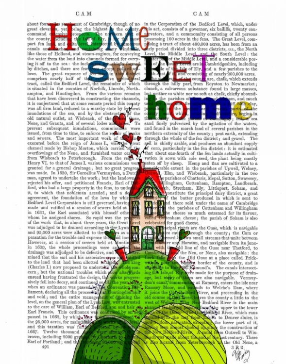 Picture of HOME SWEET HOME ILLUSTRATION