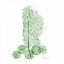 Picture of EMERALD SEA FAN AND SAND DOLLAR 2