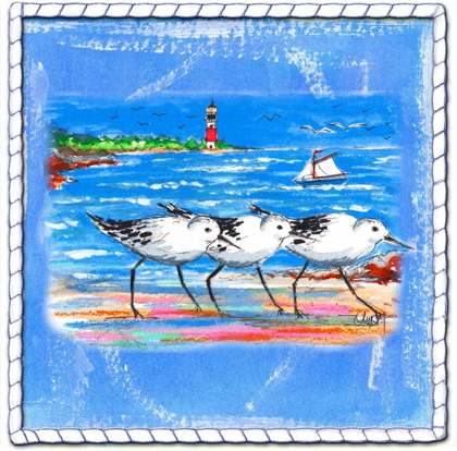 Picture of BEACH-FRONT-SHORE BIRDS