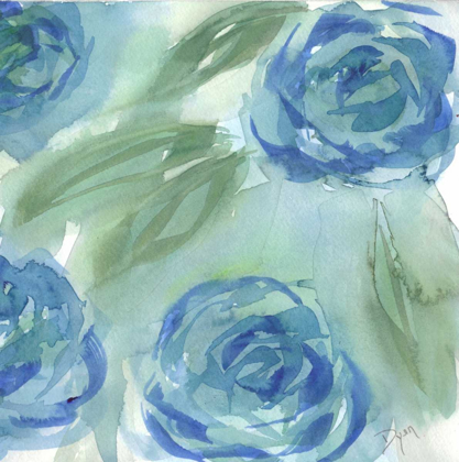 Picture of BLUE GREEN ROSES II