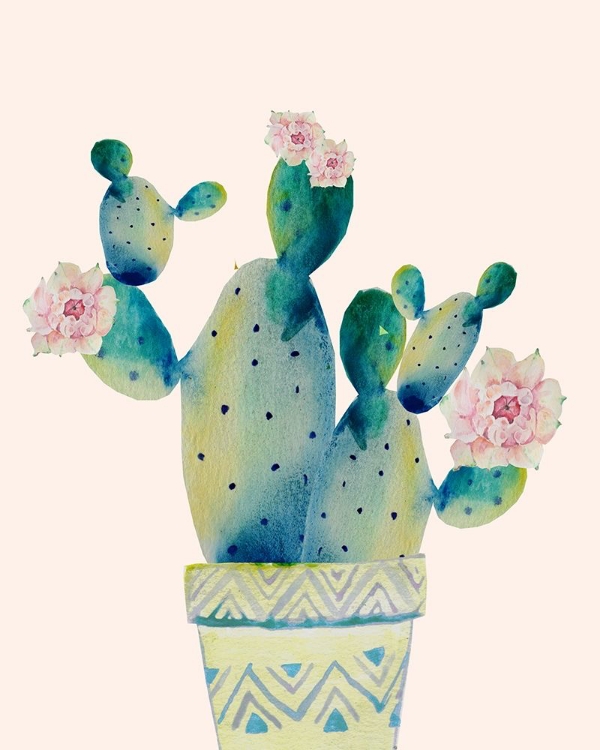 Picture of SUCCULENT IN TEAL B
