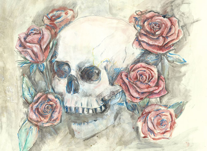 Picture of SKULL AND ROSES