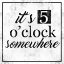 Picture of 5 O CLOCK
