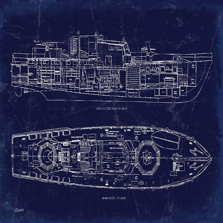 Picture of BOAT BLUEPRINT 1