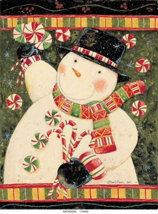 Picture of SNOWMAN CANDY