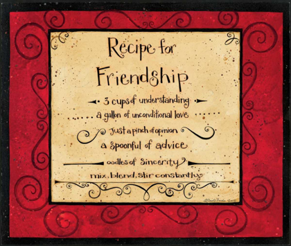 Picture of FRIENDSHIP RECIPE