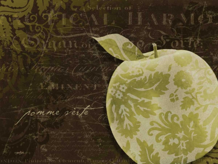 Picture of APPLE DAMASK HORIZONTAL