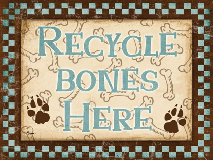 Picture of RECYCLE BONES BLUE