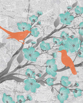 Picture of CHERRY BLOSSOM BIRDS 5