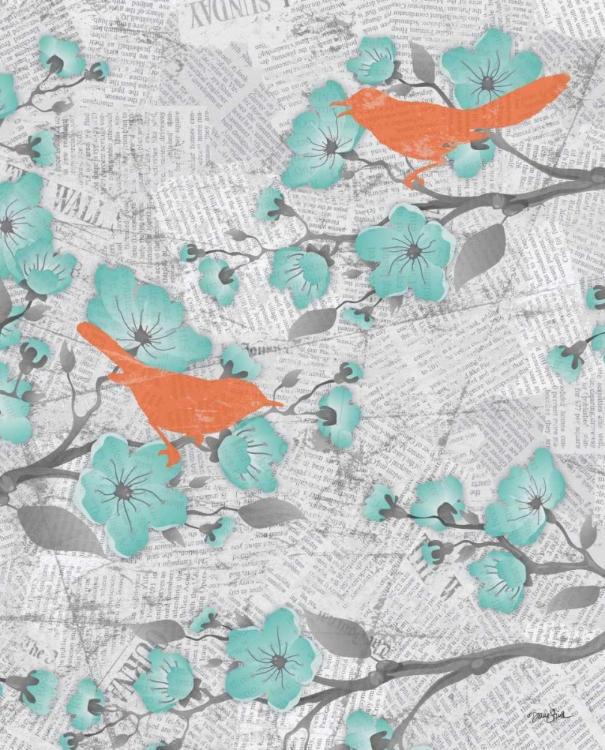 Picture of CHERRY BLOSSOM BIRDS 6