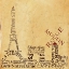 Picture of PARIS SKYLINE BROWN