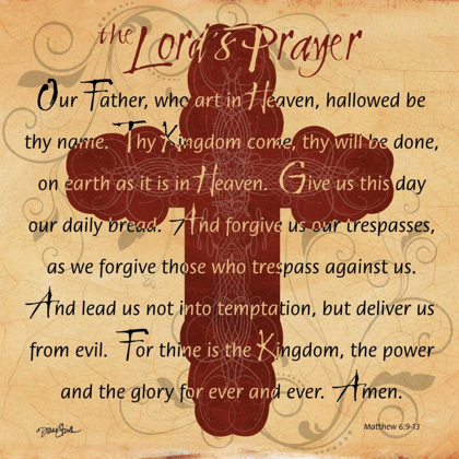 Picture of THE LORDS PRAYER CROSS