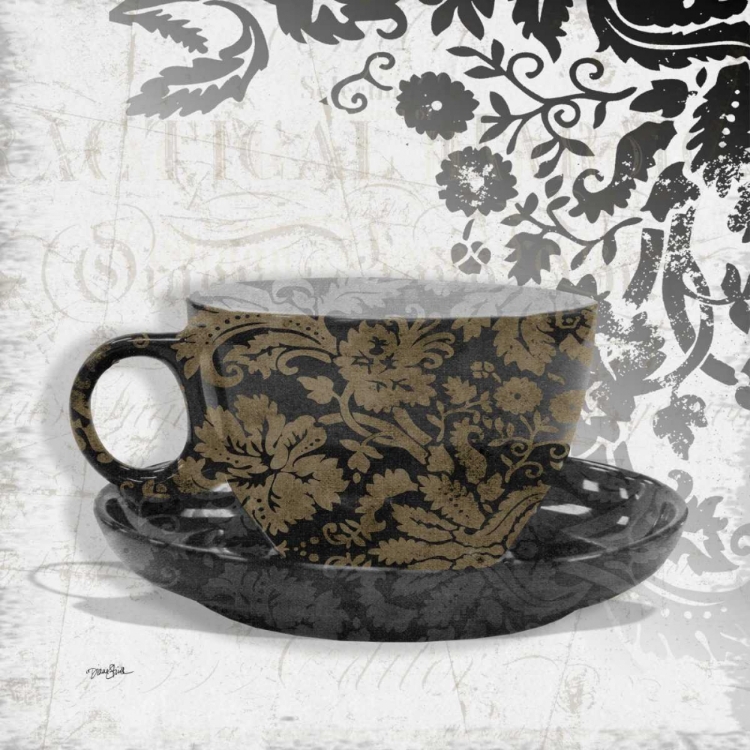 Picture of COFFEE DAMASK 1