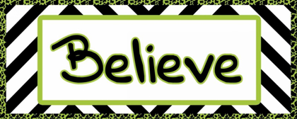 Picture of TWEEN BELIEVE GREEN