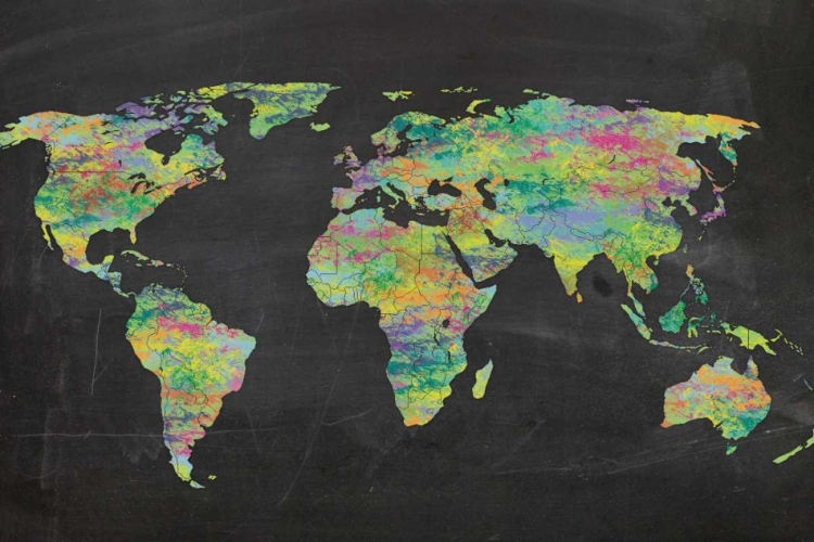 Picture of THE WORLD ON CHALK