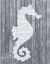 Picture of SEAHORSE WOOD PANEL