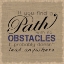 Picture of NO OBSTACLES