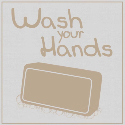Picture of WASH HANDS BROWN
