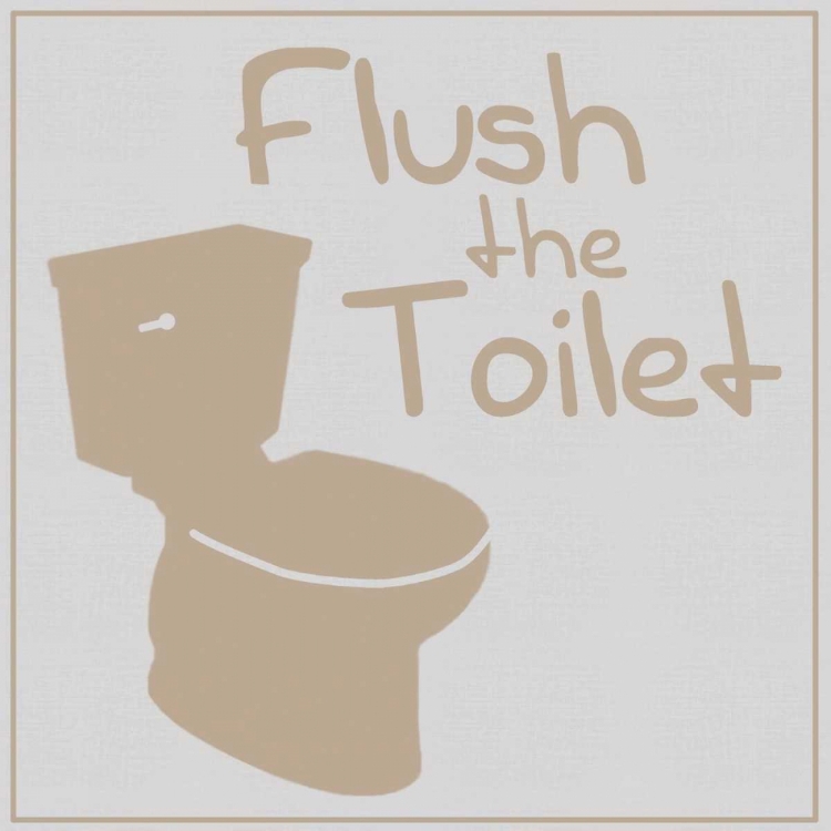 Picture of FLUSH TOILET BROWN