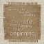 Picture of BURLAP BEGINNING