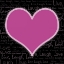 Picture of LOVE HEART WORDS 2