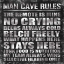 Picture of MAN CAVE RULES