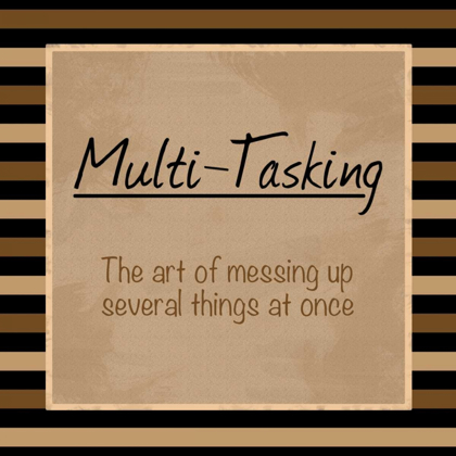 Picture of MULTI TASKING