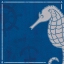 Picture of BLUE SEA HORSE