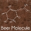 Picture of BEER MOLECULE 2 BROWN