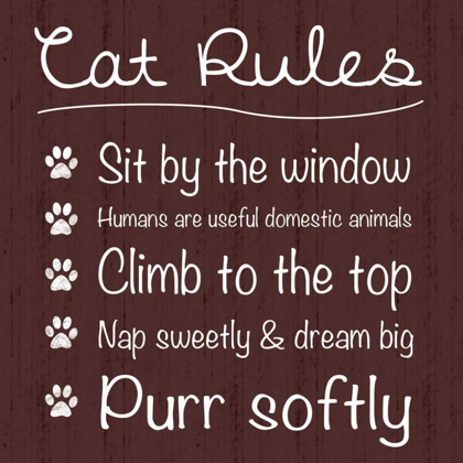 Picture of CAT RULES