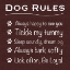 Picture of DOG RULES