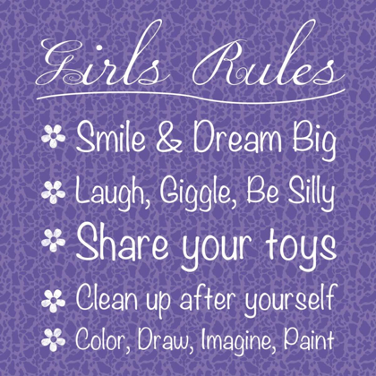 Picture of GIRLS RULES