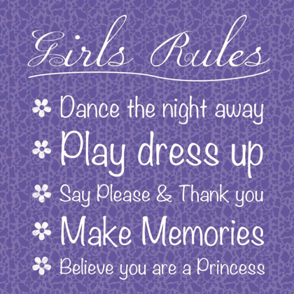 Picture of GIRLS RULES