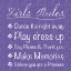 Picture of GIRLS RULES