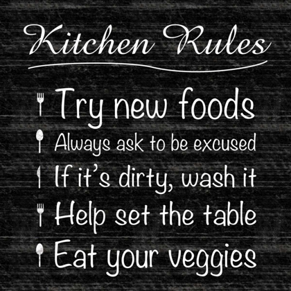 Picture of KITCHEN RULE