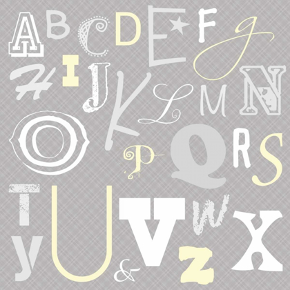 Picture of KIDS ALPHABET GRAY 2