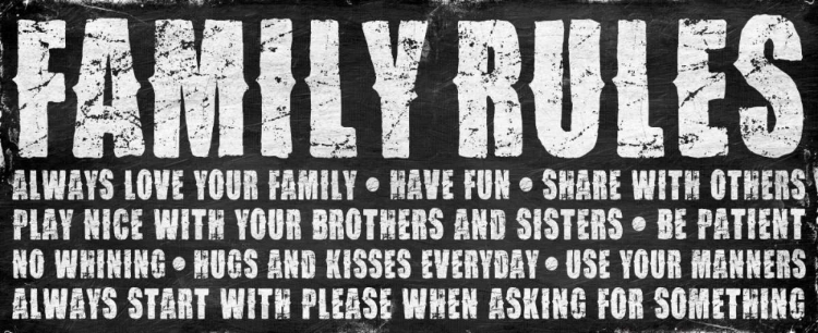 Picture of FAMILY RULES