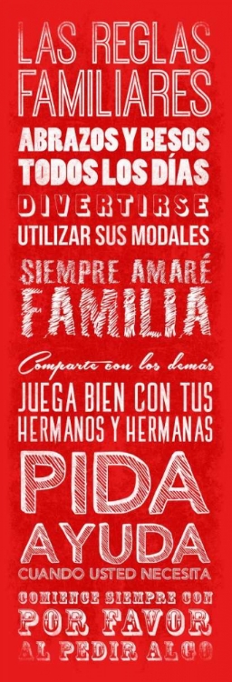 Picture of LAS REGLAS FAMILIARES MATE