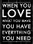 Picture of WHEN YOU LOVE
