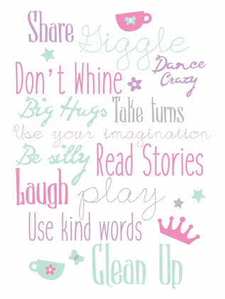Picture of GIRLS PLAY ROOM RULES