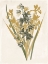 Picture of GREEN AND GOLD FLOWERS 3