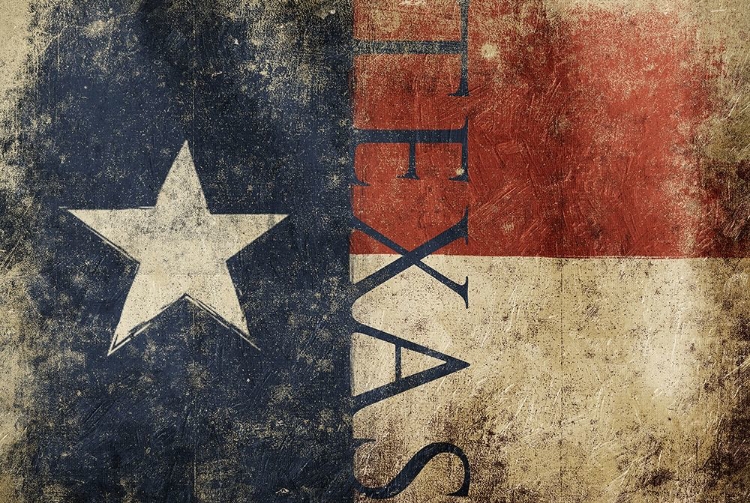 Picture of TEXAS FLAG TEXT