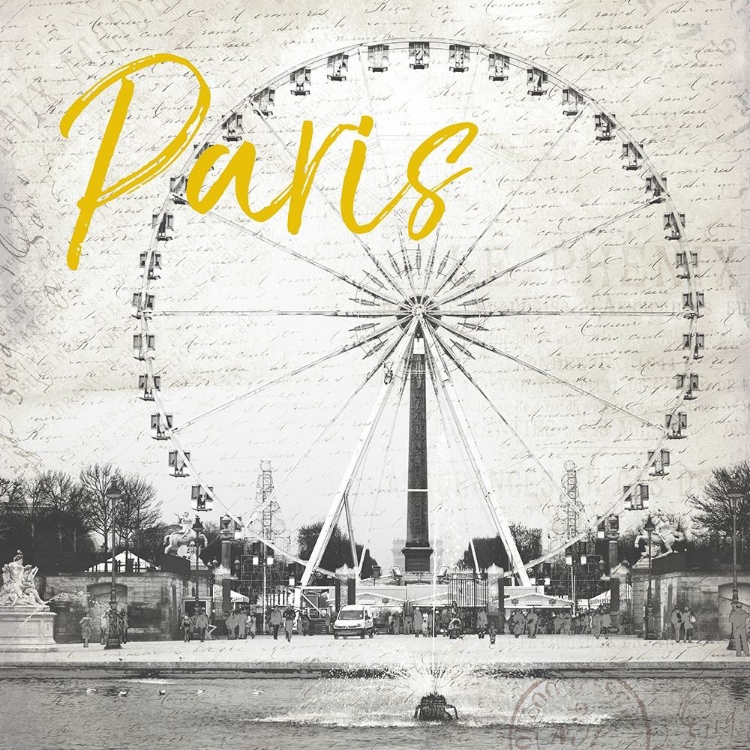 Picture of ROUE DE PARIS YELLOW