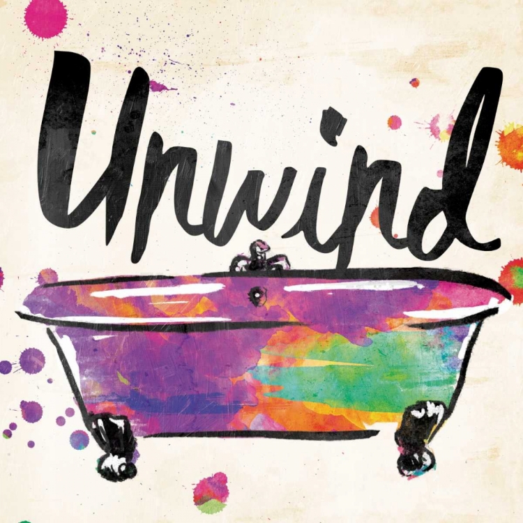 Picture of UNWIND COLORFUL BATH