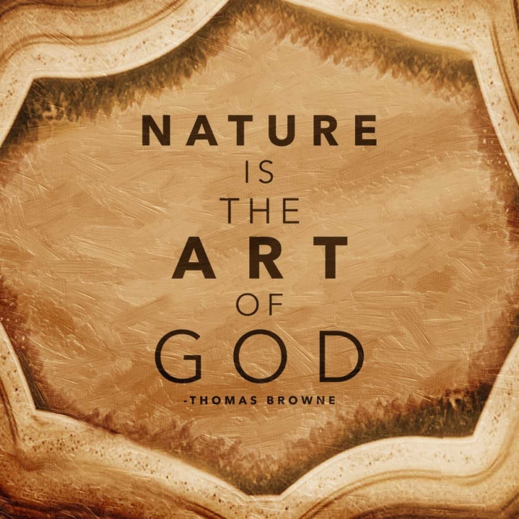Picture of NATURE IS THE ART OF GOD