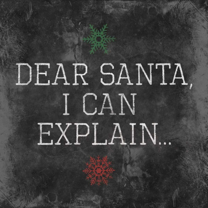 Picture of DEAR SANTA EXPLAIN