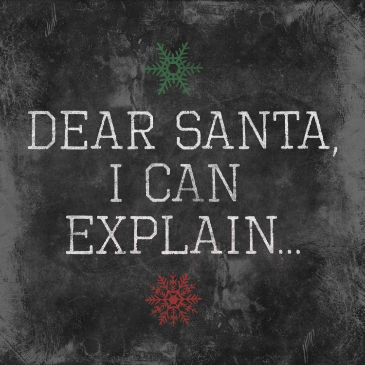Picture of DEAR SANTA EXPLAIN