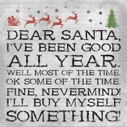 Picture of DEAR SANTA NEVERMIND NOTE