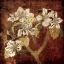 Picture of IVORY FLORAL WOOD